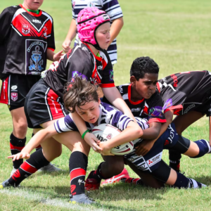 Sport-Schutz für Zähne bei Kontakt- und Mannschaftssportarten, wie z.B. Rugby